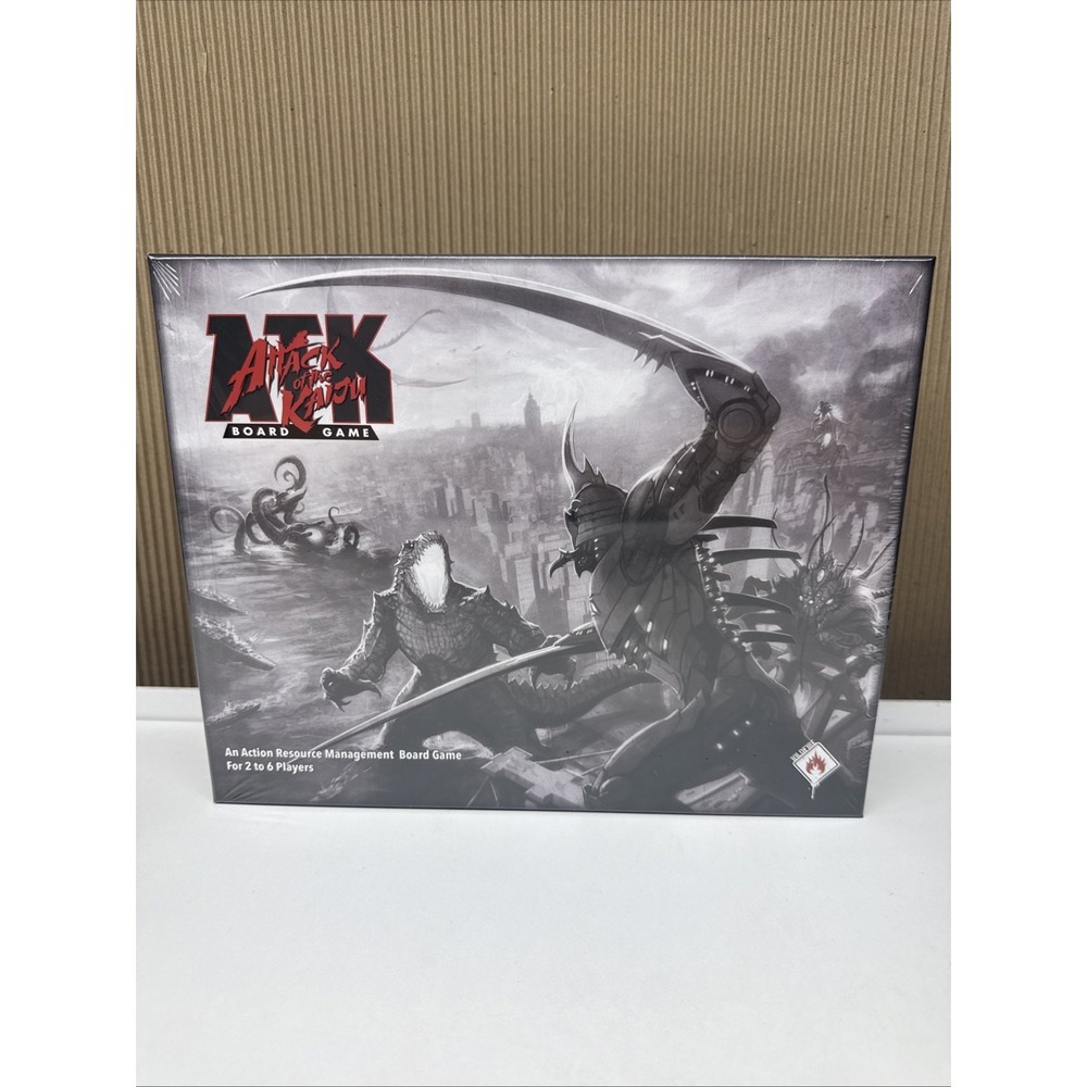 Attack Of The Kaiju- Strategy Monster KOT Fast Pace Family Board Game SEALED